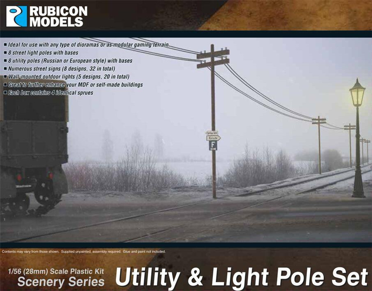 Utility & Light Pole Set - 283004