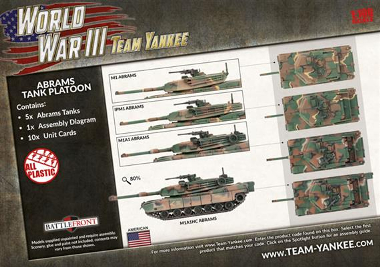 Abrams Tank Platoon - TUBX18