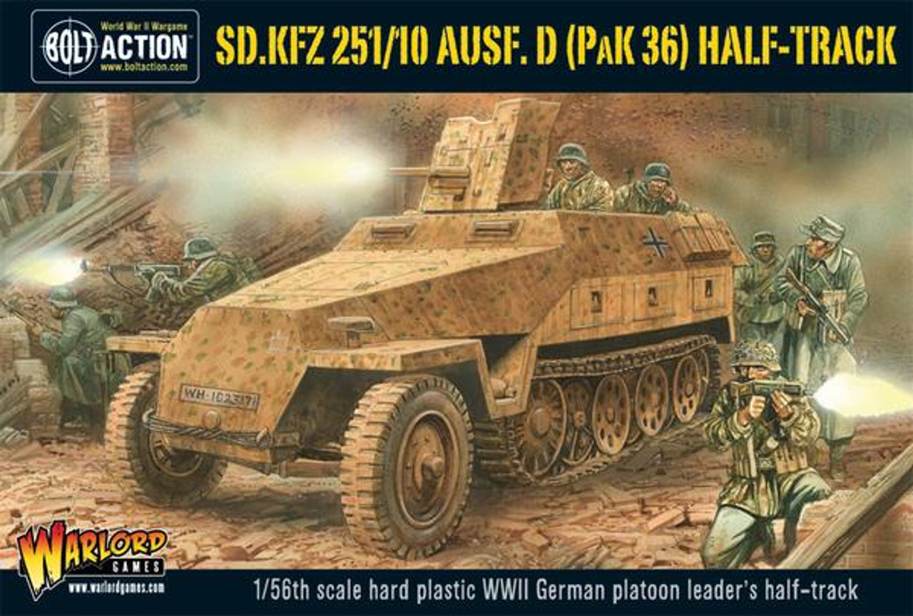 Sd.Kfz 251/10 Ausf D (PaK36) Half-Track