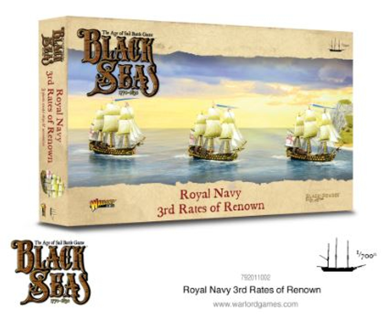 Black Seas Royal Navy 3rd Rates Of Renown - Kick-Ass Mail Order