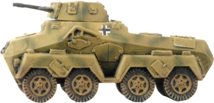 German SdKfz 231 SS Scout Troops - GBX154