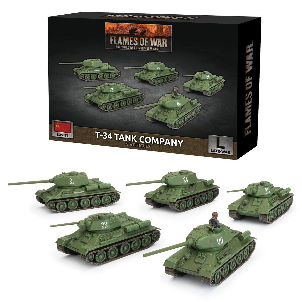Soviet T-34 Tank Company (Late)