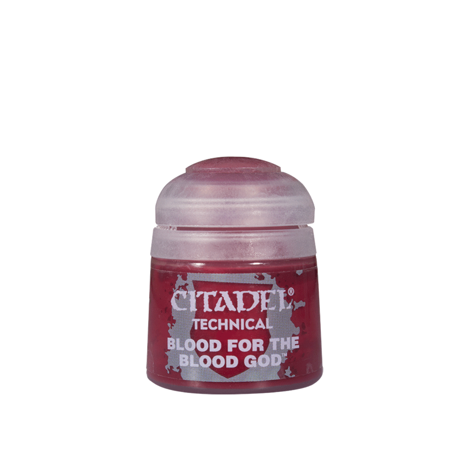 Blood For The Blood God Technical Paint