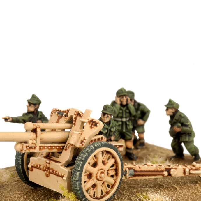 Afrika Korps 10.5cm Artillery Battery - GBX91