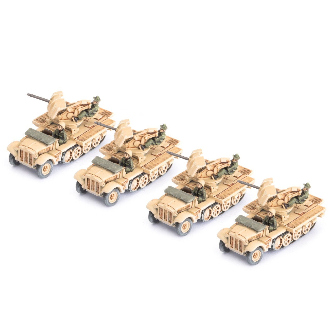 Afrika Korps Sd Kfz 10/4 (2cm) Light AA Platoon - GBX94