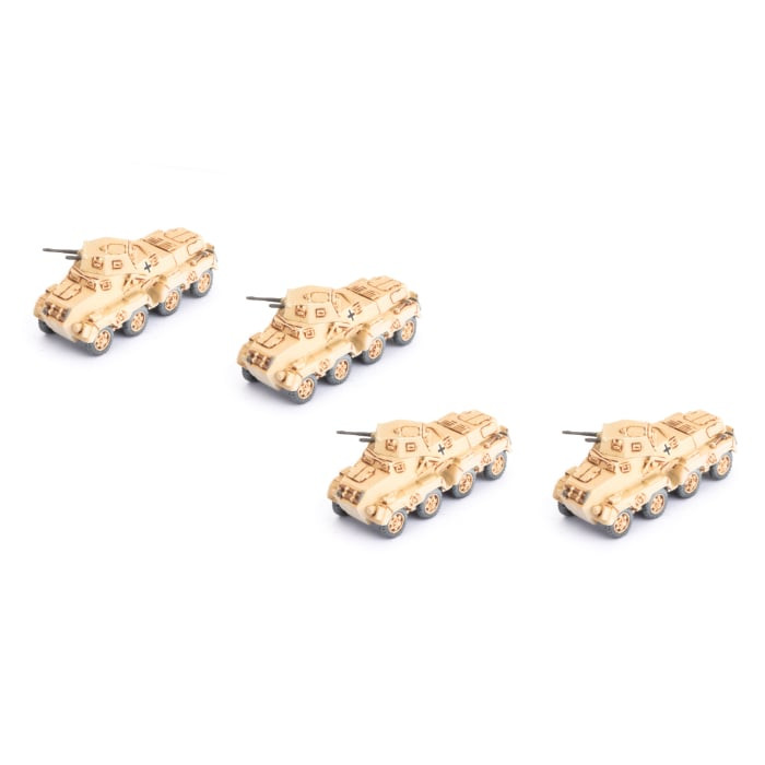 Afrika Korps Sd Kfz 231 Heavy Scout Troop - GBX100