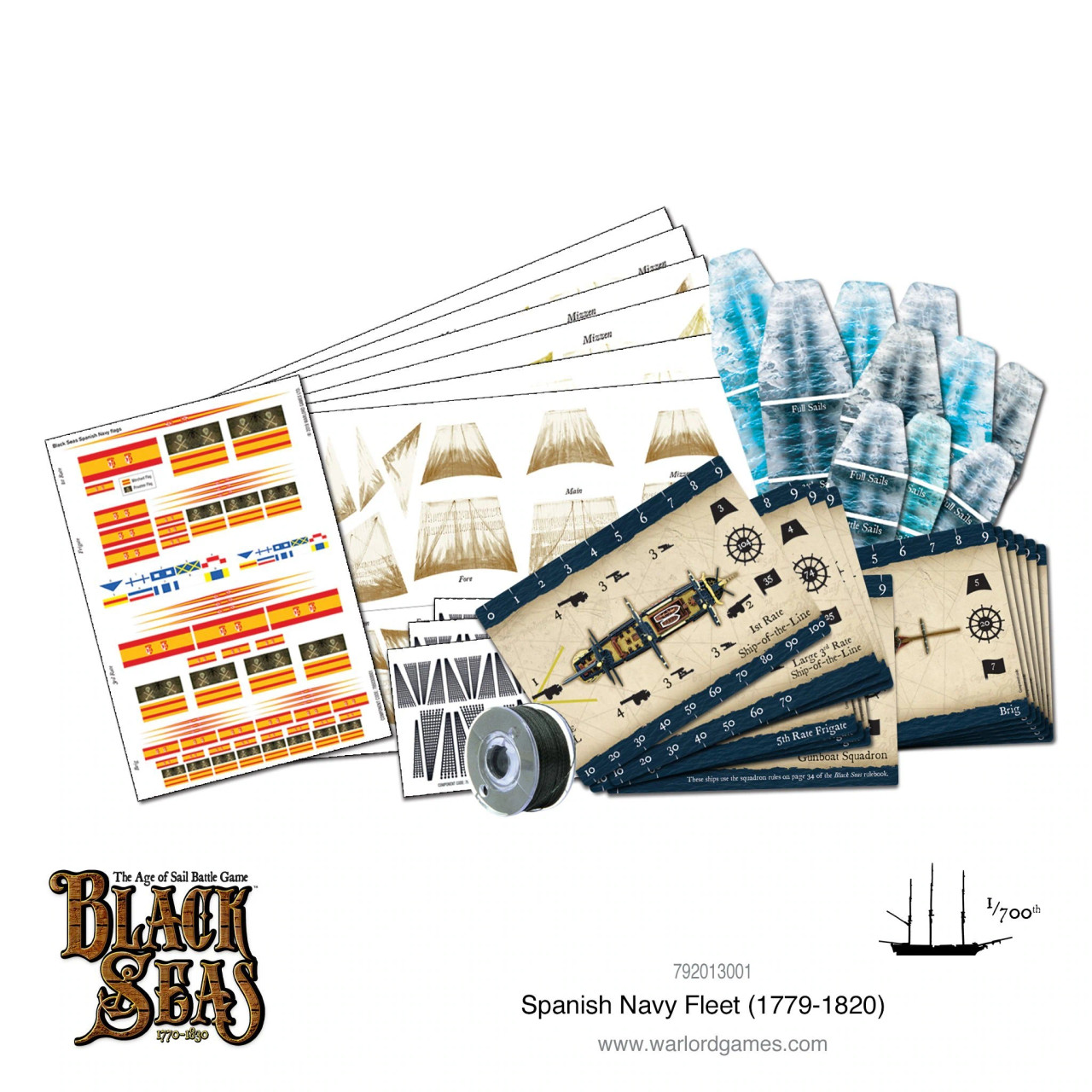 Black Seas Spanish Navy Fleet (1770 - 1830)