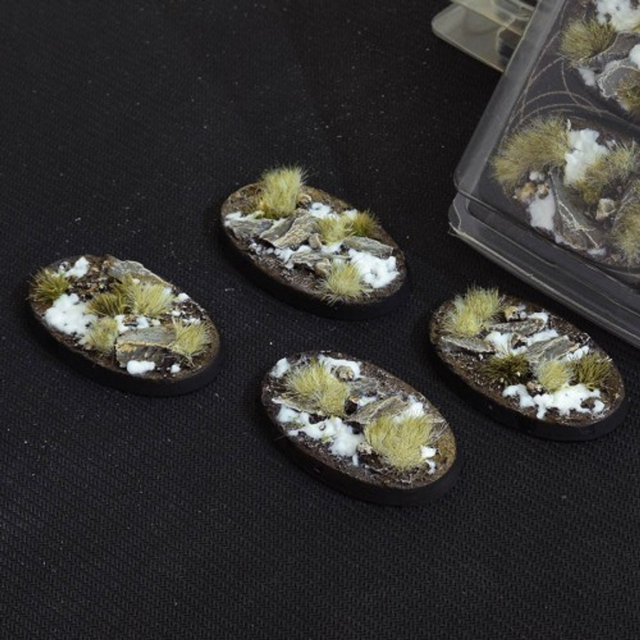 60mm Oval Winter Bases x4