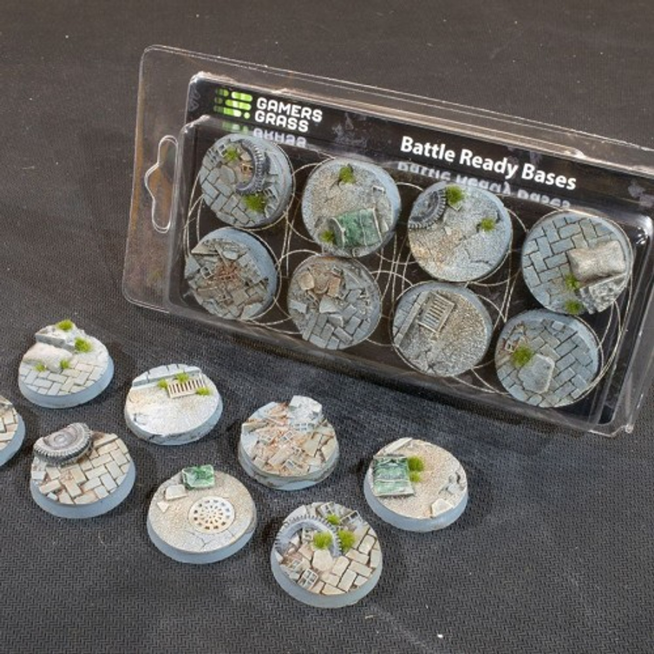 32mm Round Urban Warfare Bases x8