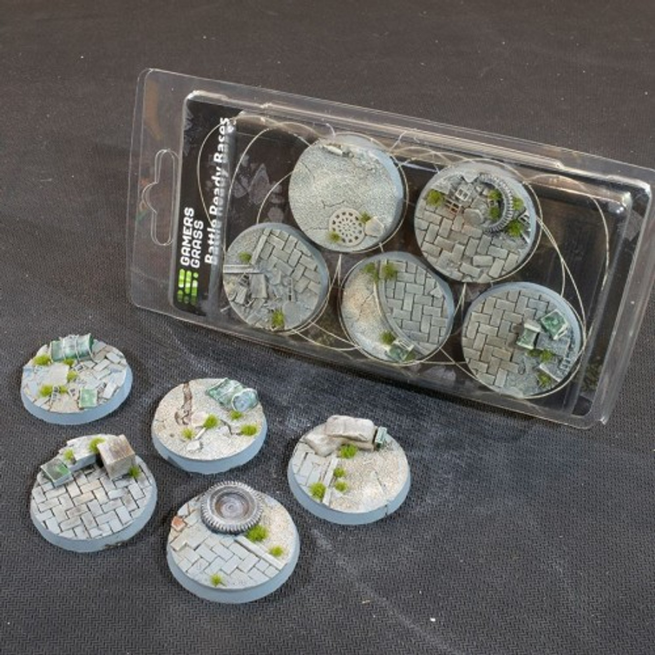 40mm Round Urban Warfare Bases x5