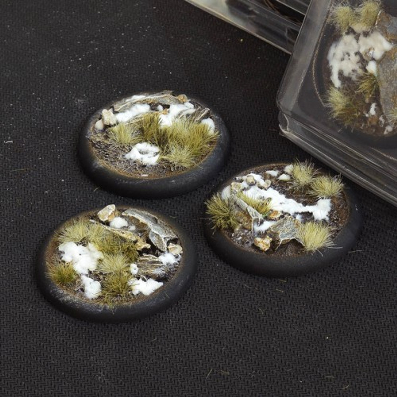 50mm Round Lip Winter Bases x3