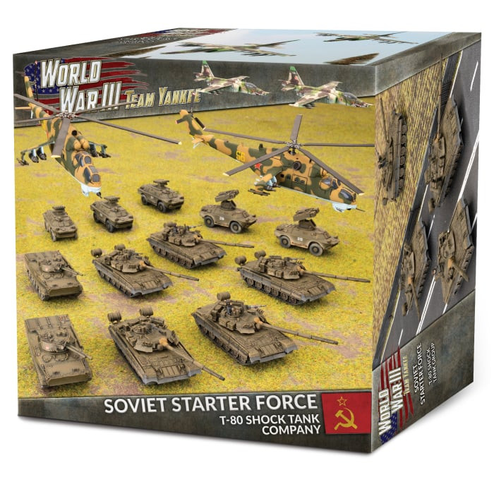 Soviet Starter Force: T-80 Shock Tank Company (Plastic) - TSUAB04