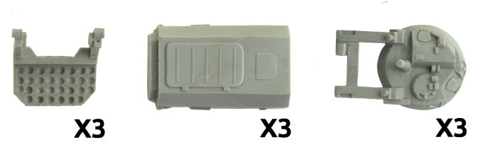 Soviet TOS-1 Thermobaric Rocket Launcher Battery TSBX25