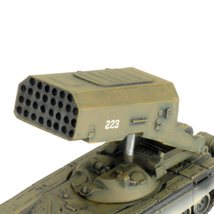 Soviet TOS-1 Thermobaric Rocket Launcher Battery TSBX25
