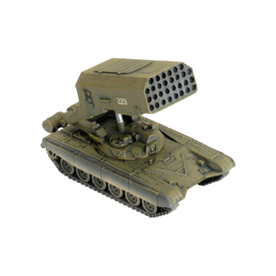 Soviet TOS-1 Thermobaric Rocket Launcher Battery TSBX25