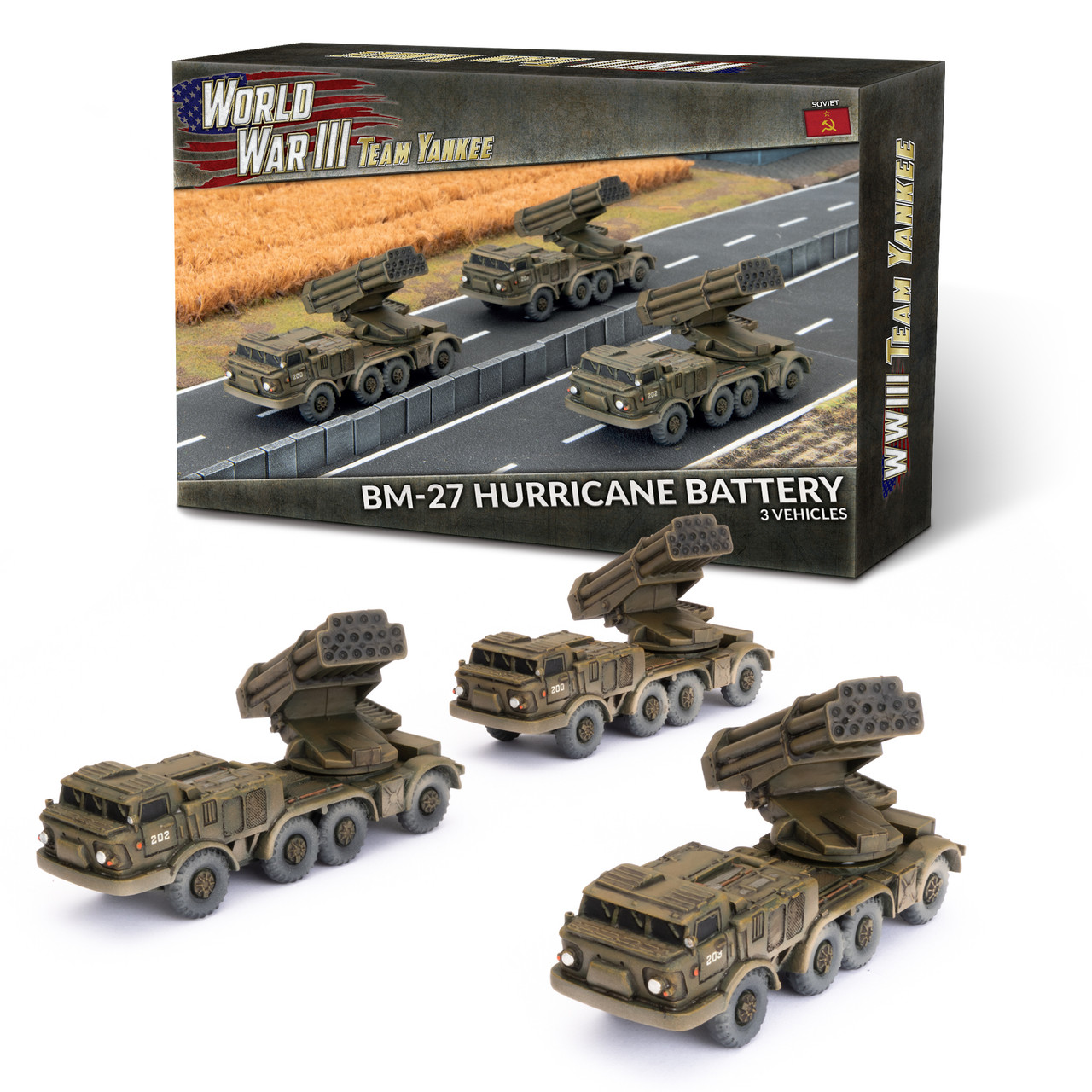 Soviet BM-27 Hurricane Battery TSBX26