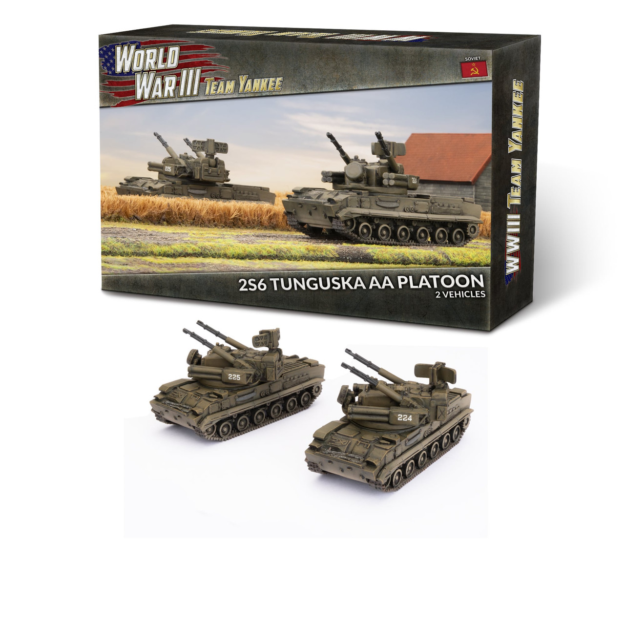 Soviet 2S6 Tungusk AA Platoon - TSBX27