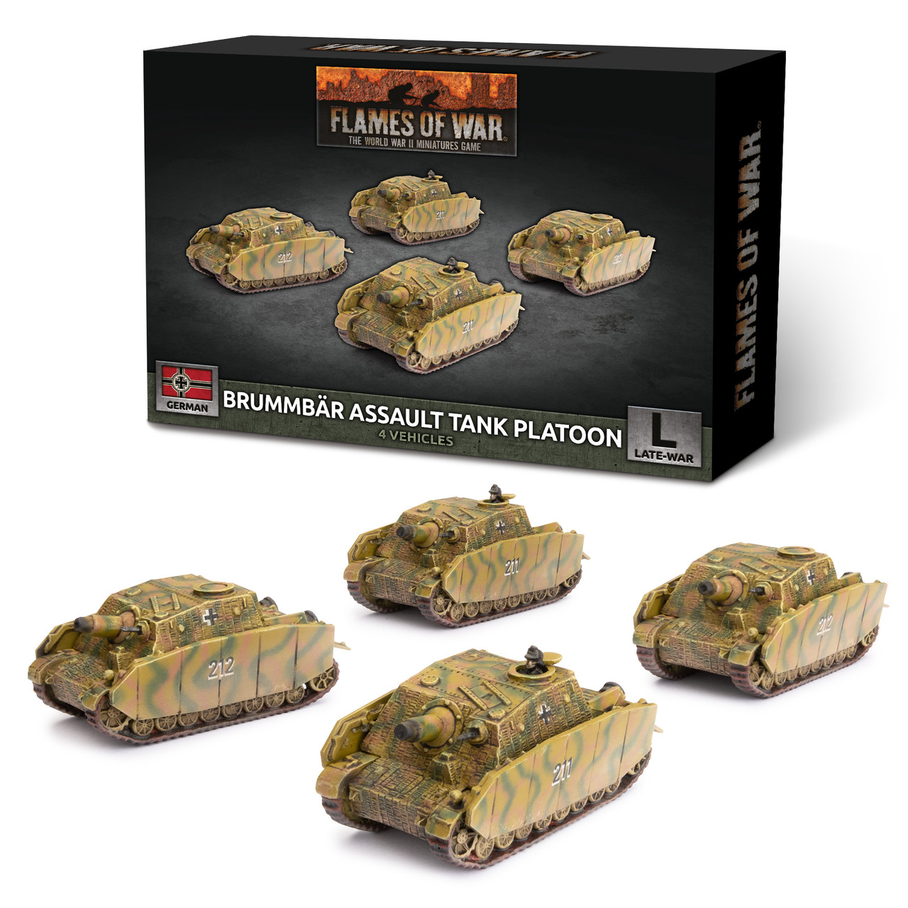 Brummbar Assault Tank Platoon - GBX164