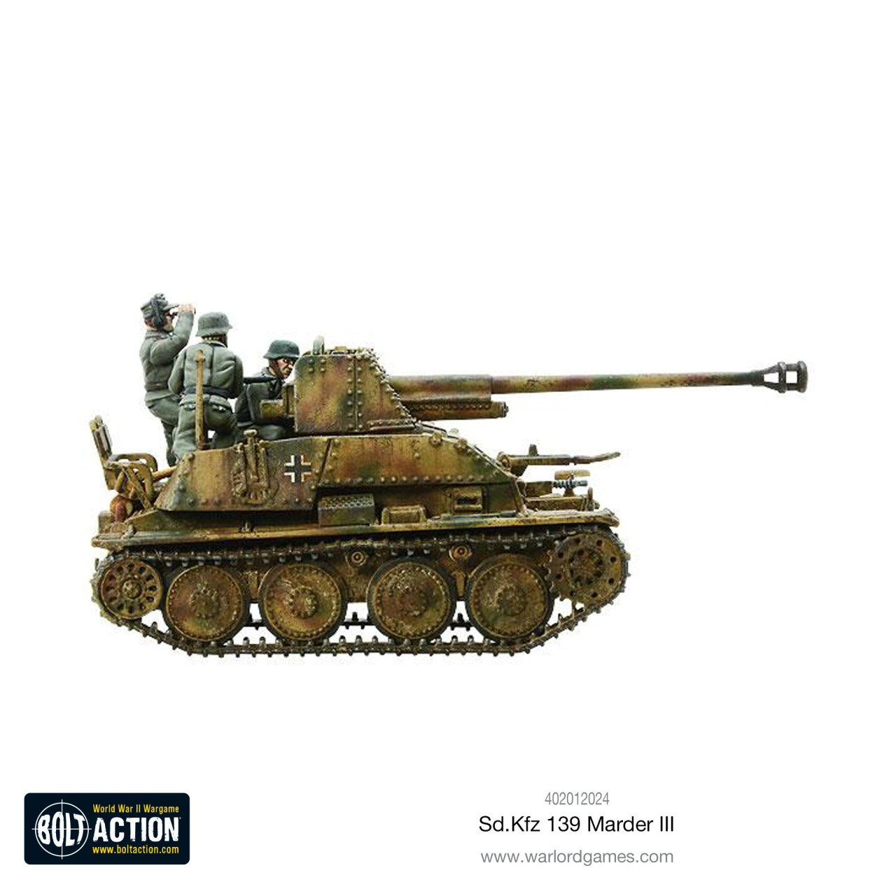 Bolt Action WGB-WM-192 Marder III Ausf M (WWII German Tank