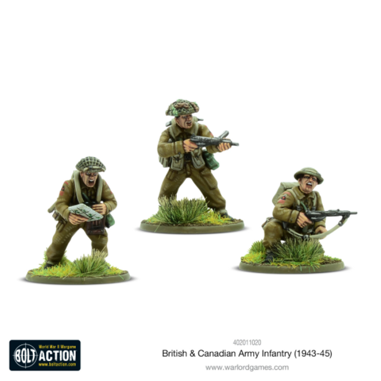 British and Canadian Army Infantry (1943-45) - 28mm