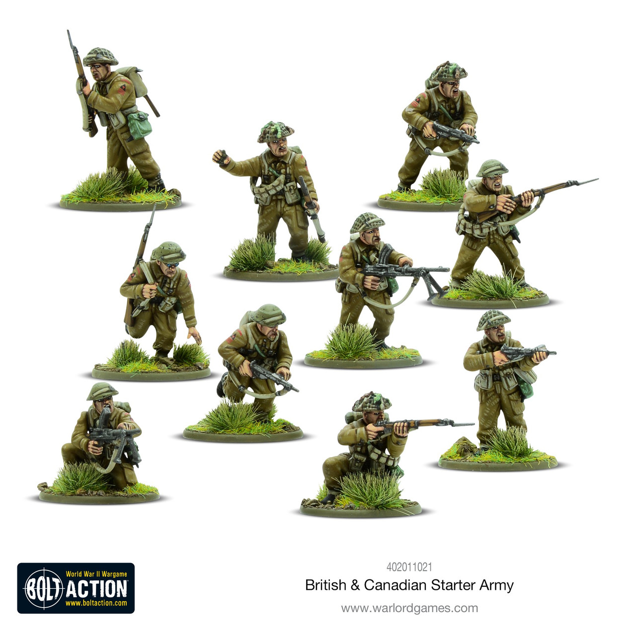 British and Canadian Army (1943-45) Starter Army - Kick-Ass Mail Order