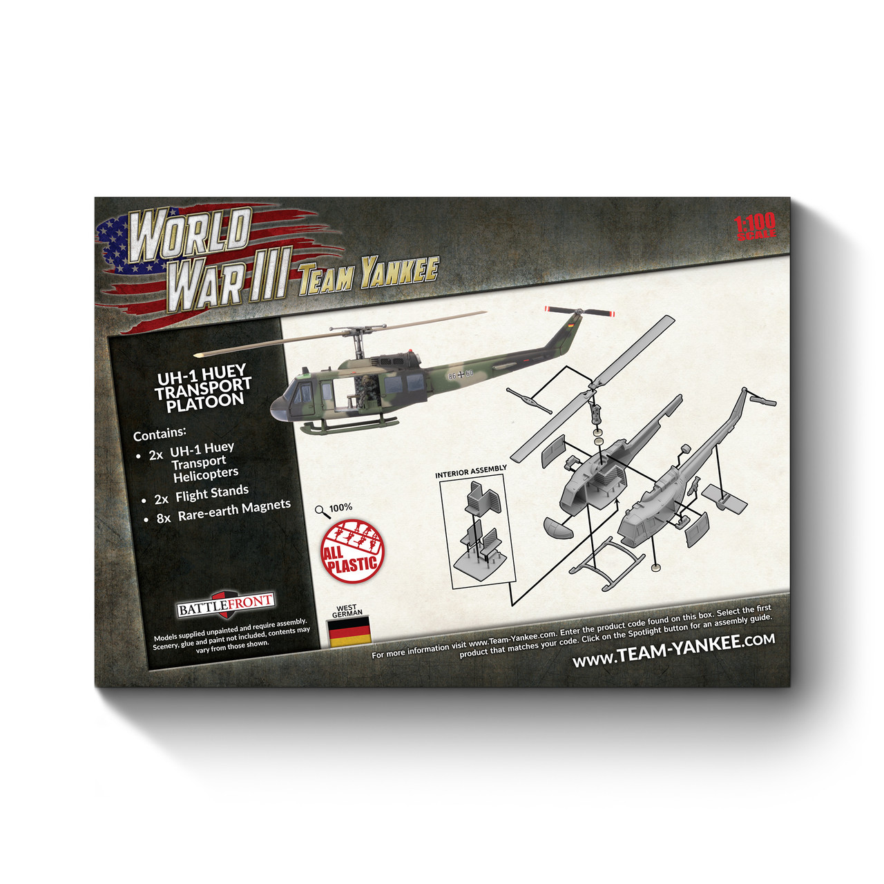 World War III - West German UH-1 Huey Transport Platoon - TGBX17