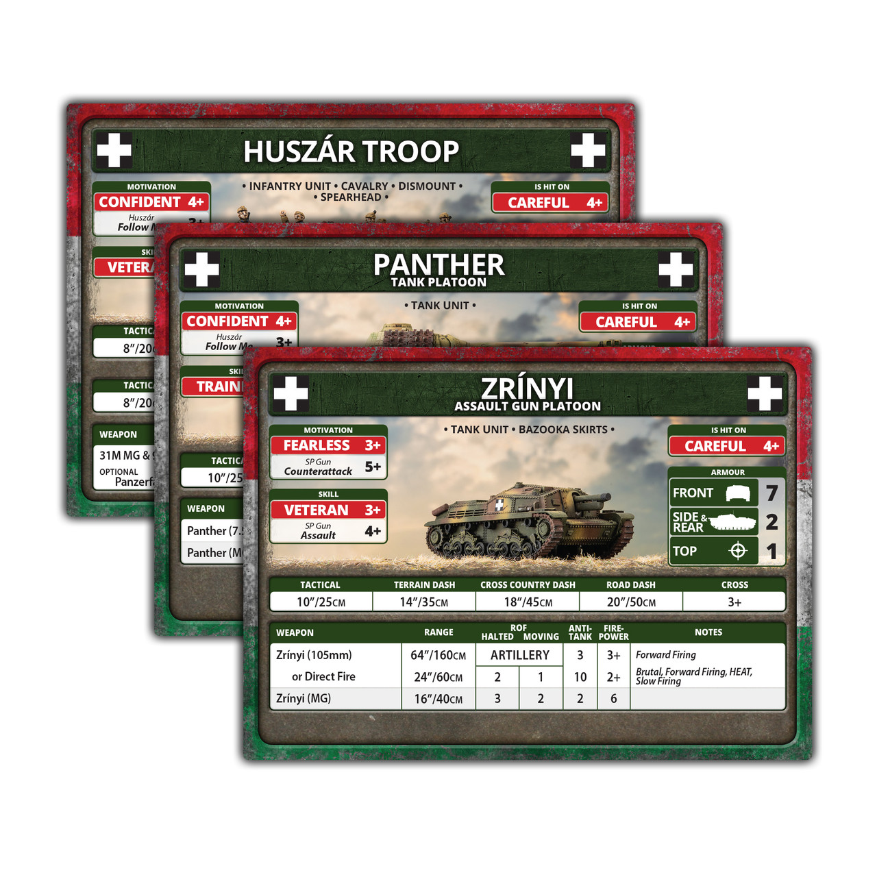 Hungarian Unit Card Pack - FW269HU