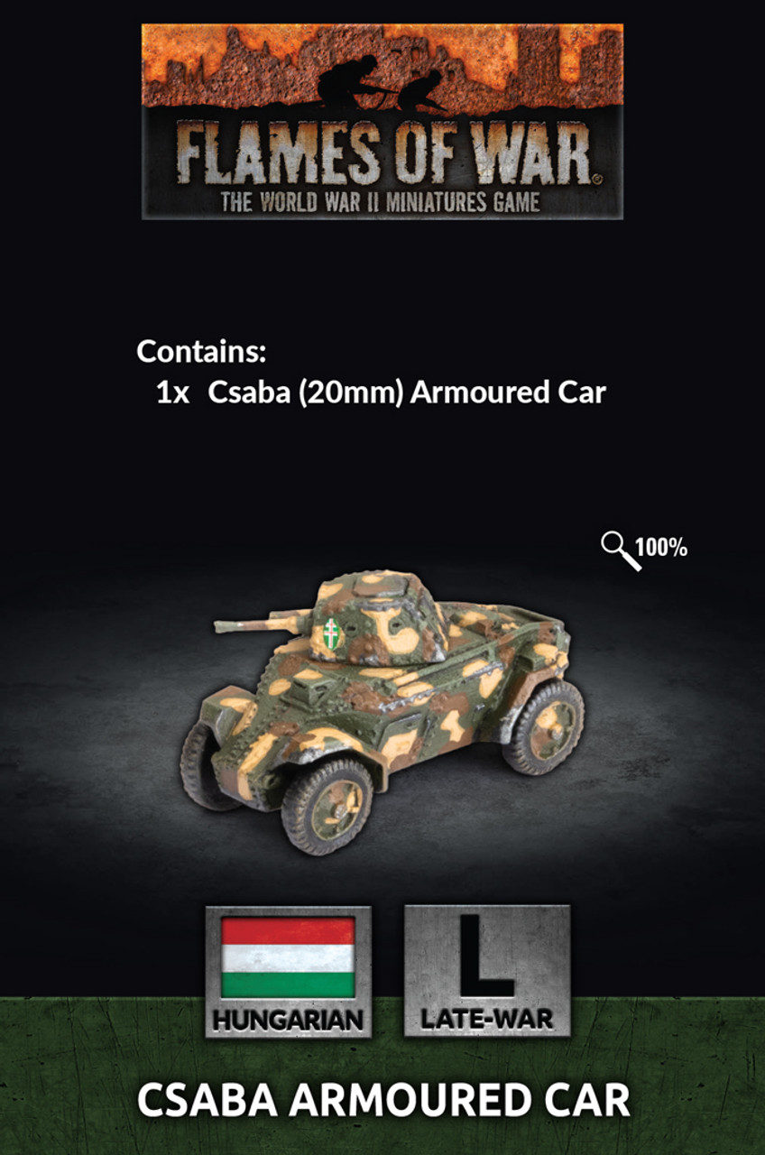 Hungarian - Csaba Armoured Car - HU300