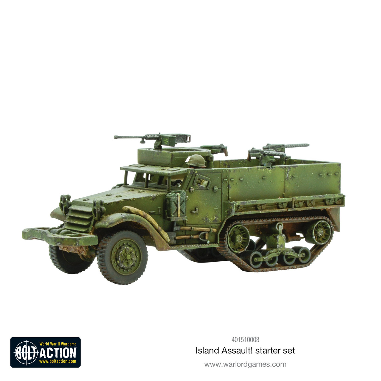 Island Assault! Bolt Action Starter Set - Plus Desperate Measures Promo Model - 401510003