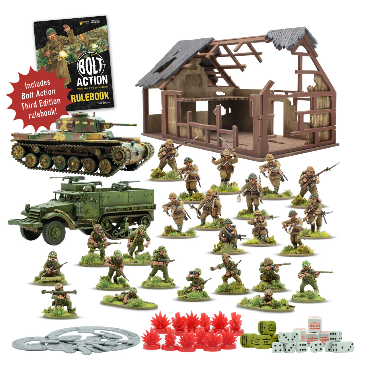 Island Assault! Bolt Action Starter Set  (Third Edition)