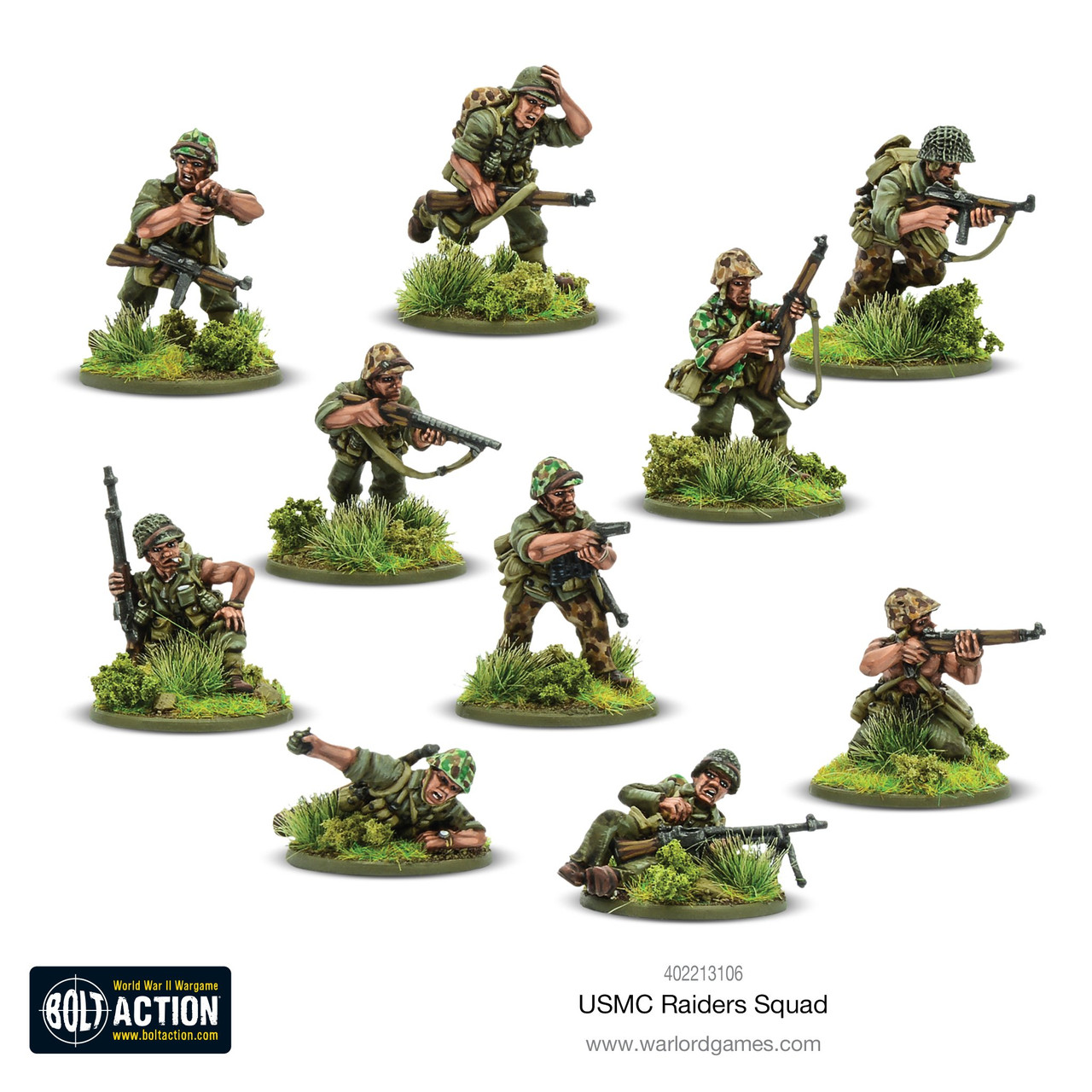 US Marine Raiders Squad - 402213106