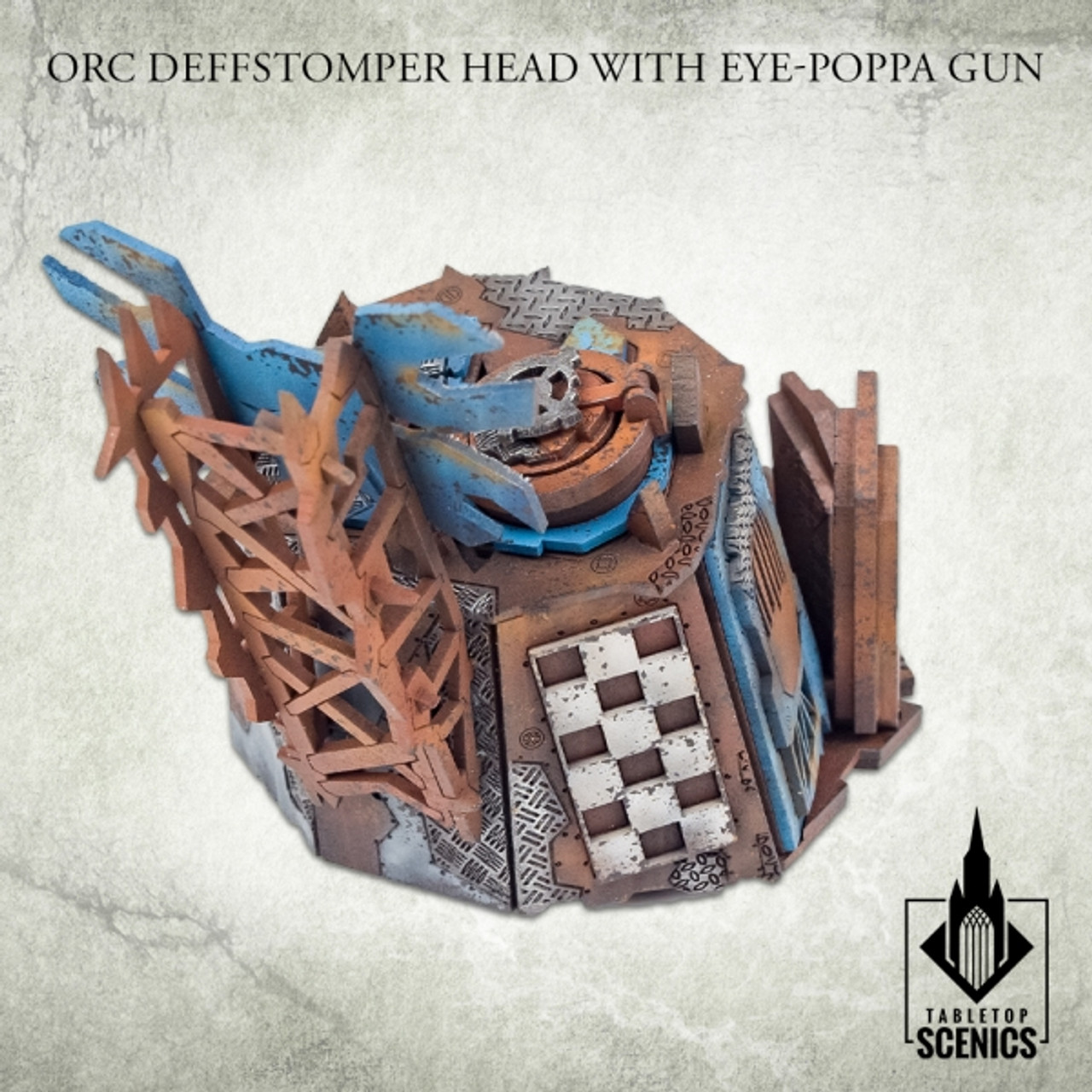 Orc Deffstomper Head with Eye-Poppa Gun - KRTS153