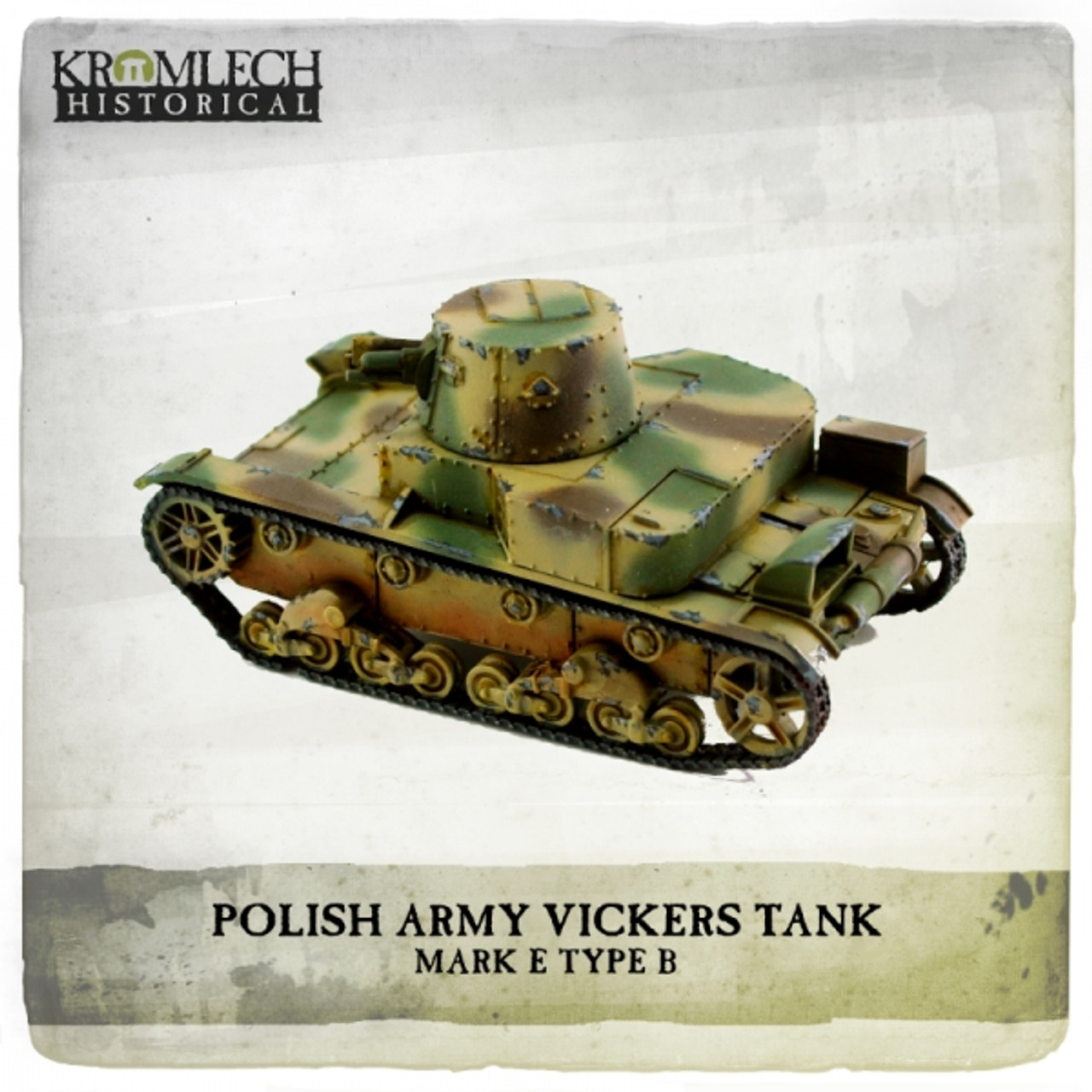 Polish Army Vickers Mark E Type B tank - KHWW2022