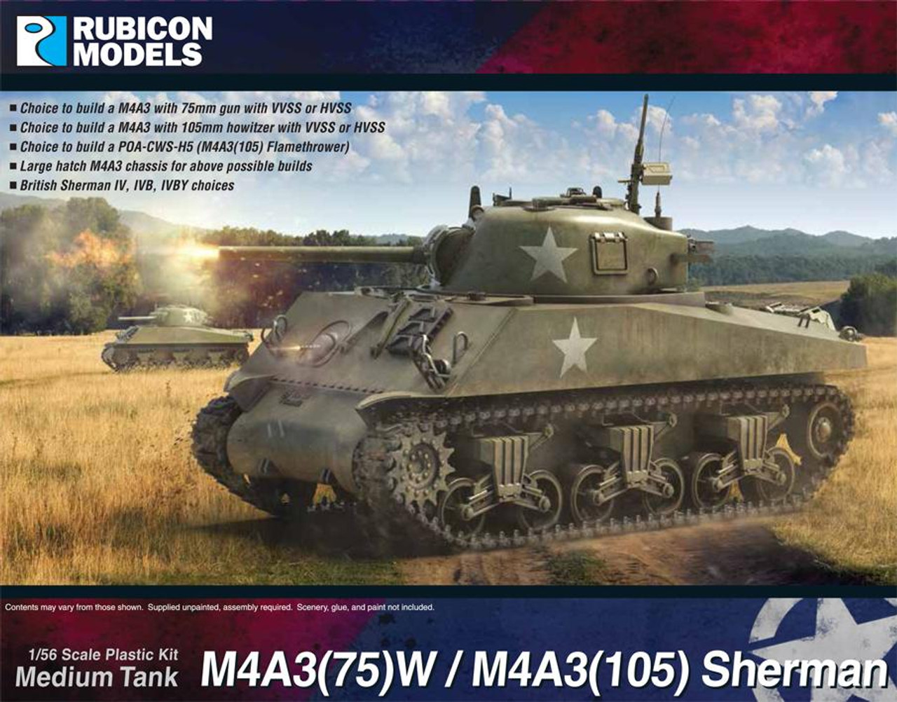 M4A3(75)W / M4A3(105) Sherman Medium Tank - 280111