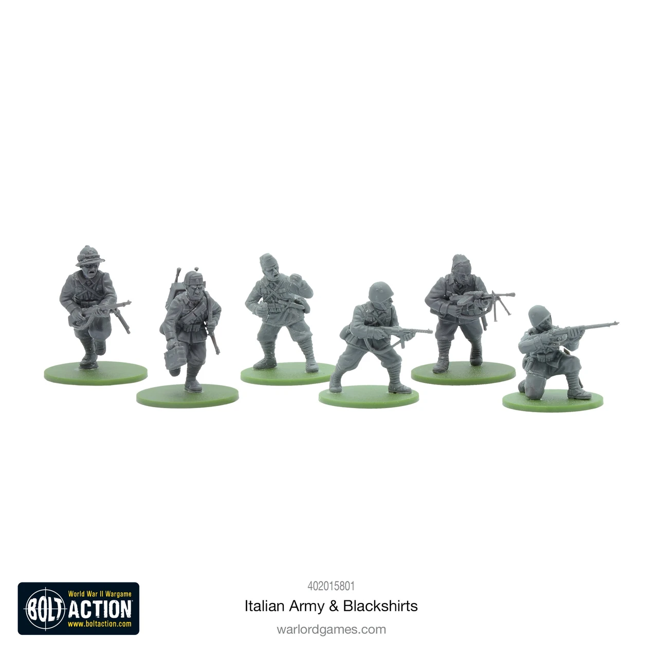 Italian Army & Blackshirts Plastic Infantry Kit - 402015801