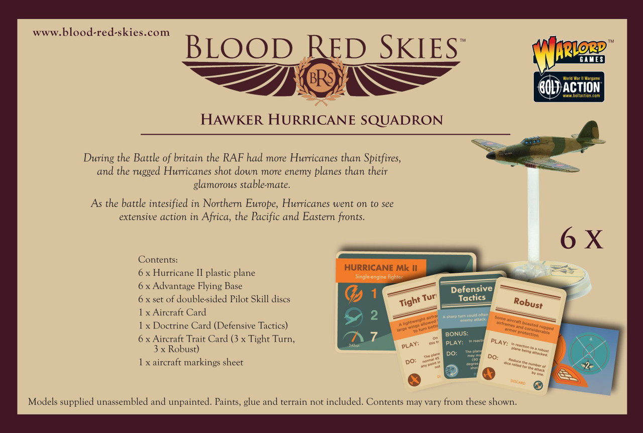 Blood Red Skies - Hawker Hurricane Squadron - 772012004