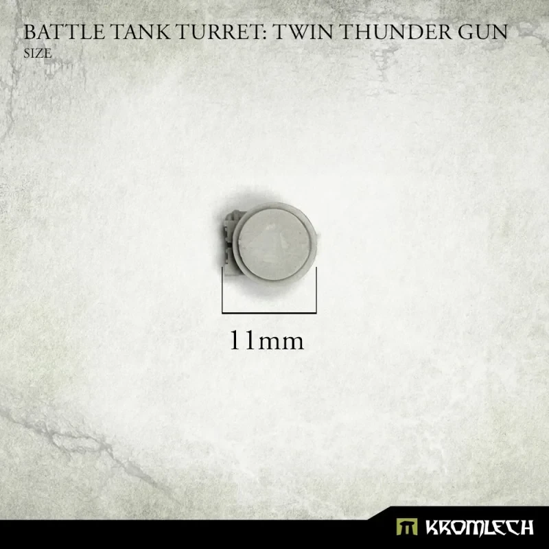 Battle Tank Turret: Twin Thunder Gun