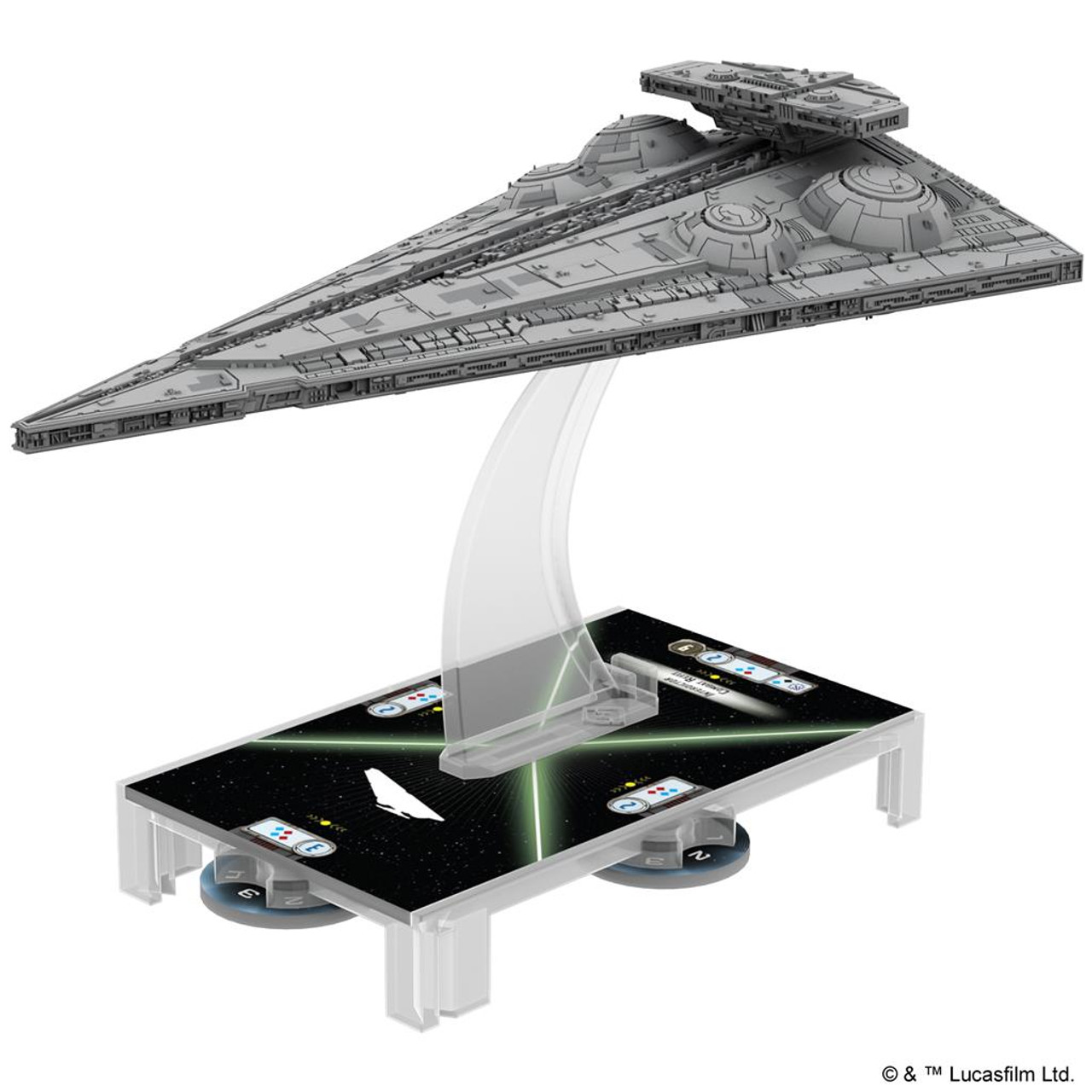 Star Wars Armada Interdictor Class Star Destroyer Kick Ass Mail