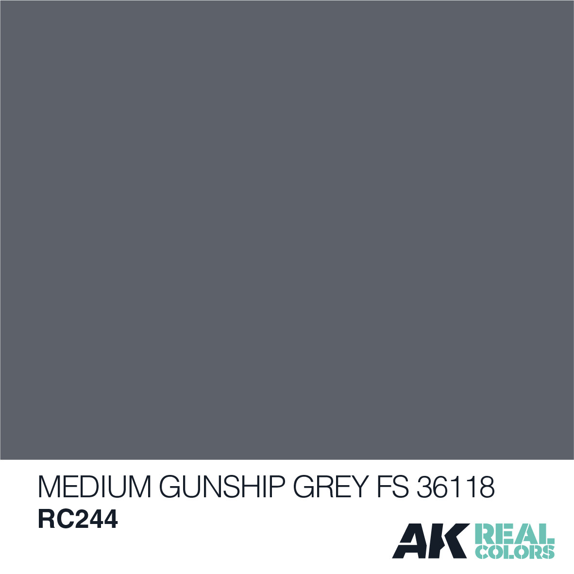 AK Real Colors - Medium Gunship Grey FS 36118 10ml