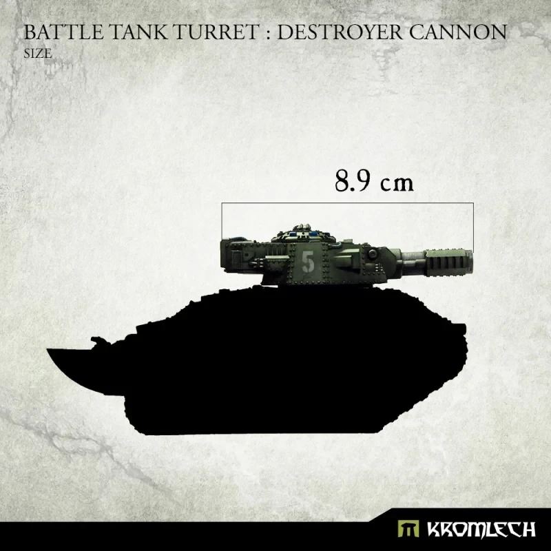 Battle Tank Turret: Destroyer Cannon