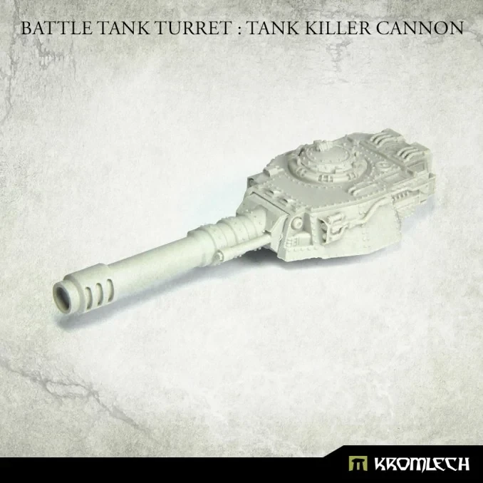 Battle Tank Turret: Tank Killer Cannon