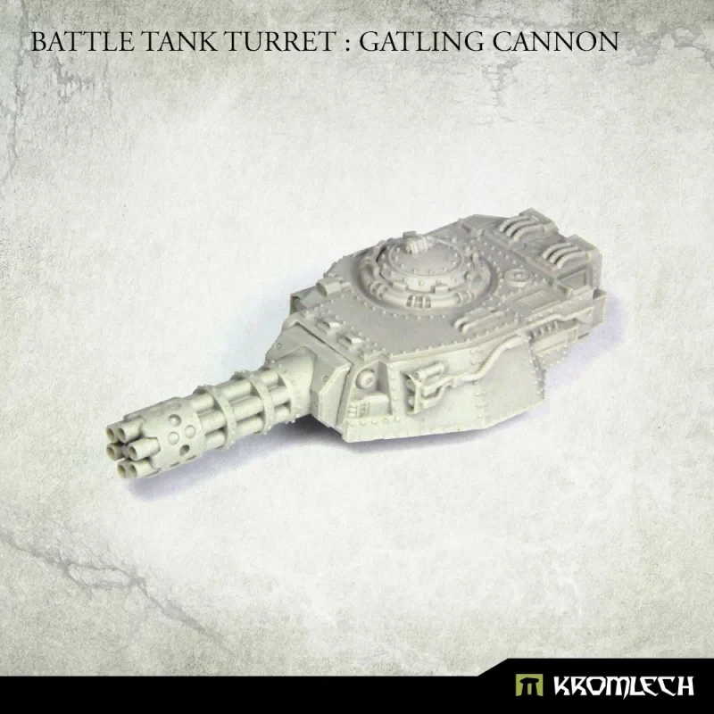Battle Tank Turret: Gatling Cannon