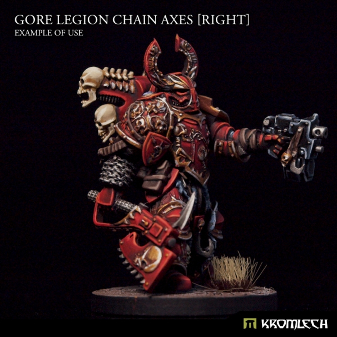 Gore Legion Chain Axes [right] (5) - KRCB239