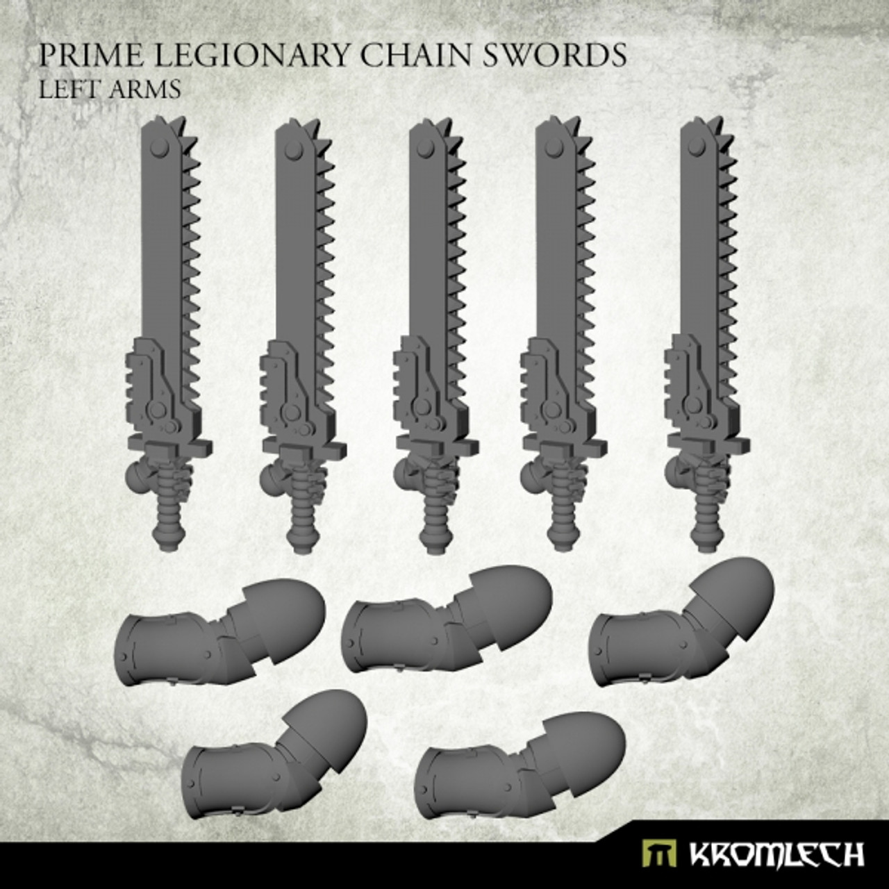 Prime Legionaries CCW Arms: Chain Swords [left] (5) - KRCB271