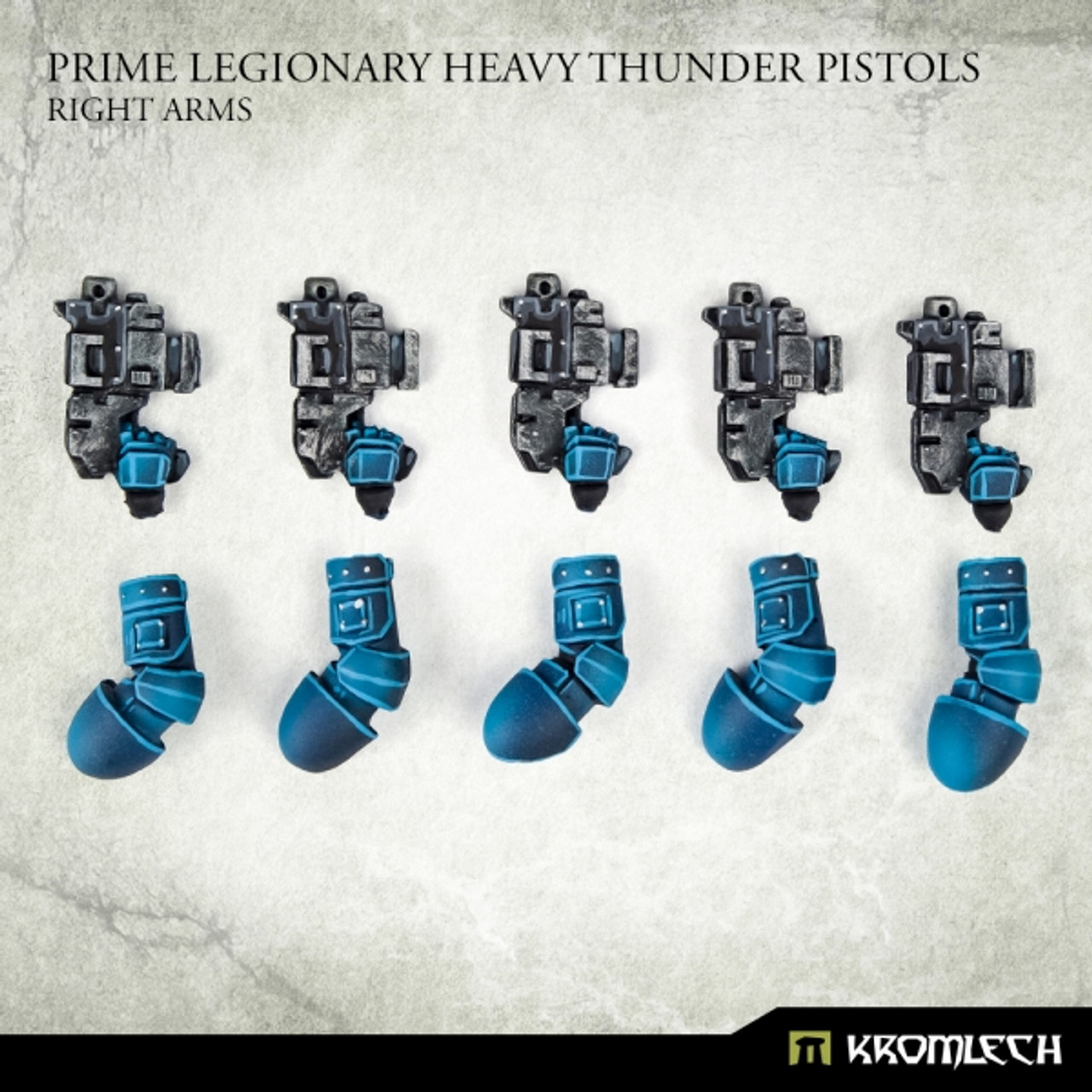 Prime Legionaries CCW Arms: Heavy Thunder Pistols [right] (5) - KRCB276