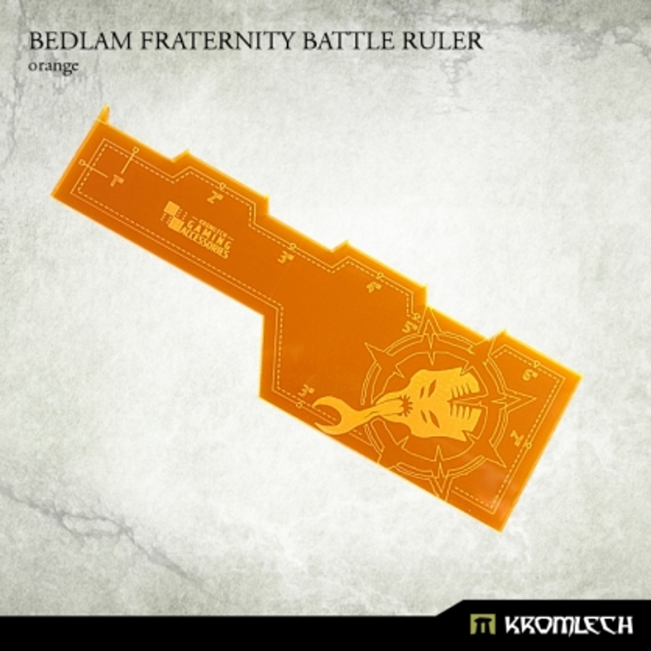 Bedlam Fraternity Battle Ruler [orange] (1) - KRGA037