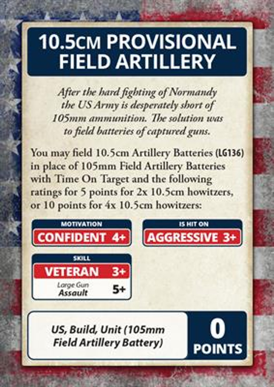 Bulge: American Command Cards - FW270C