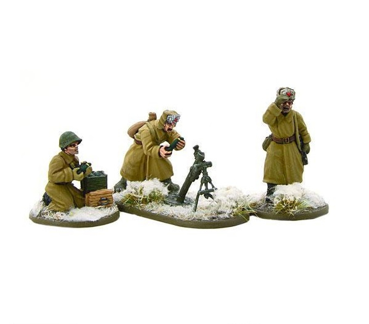 Soviet 82mm Medium Mortar Team (Winter)