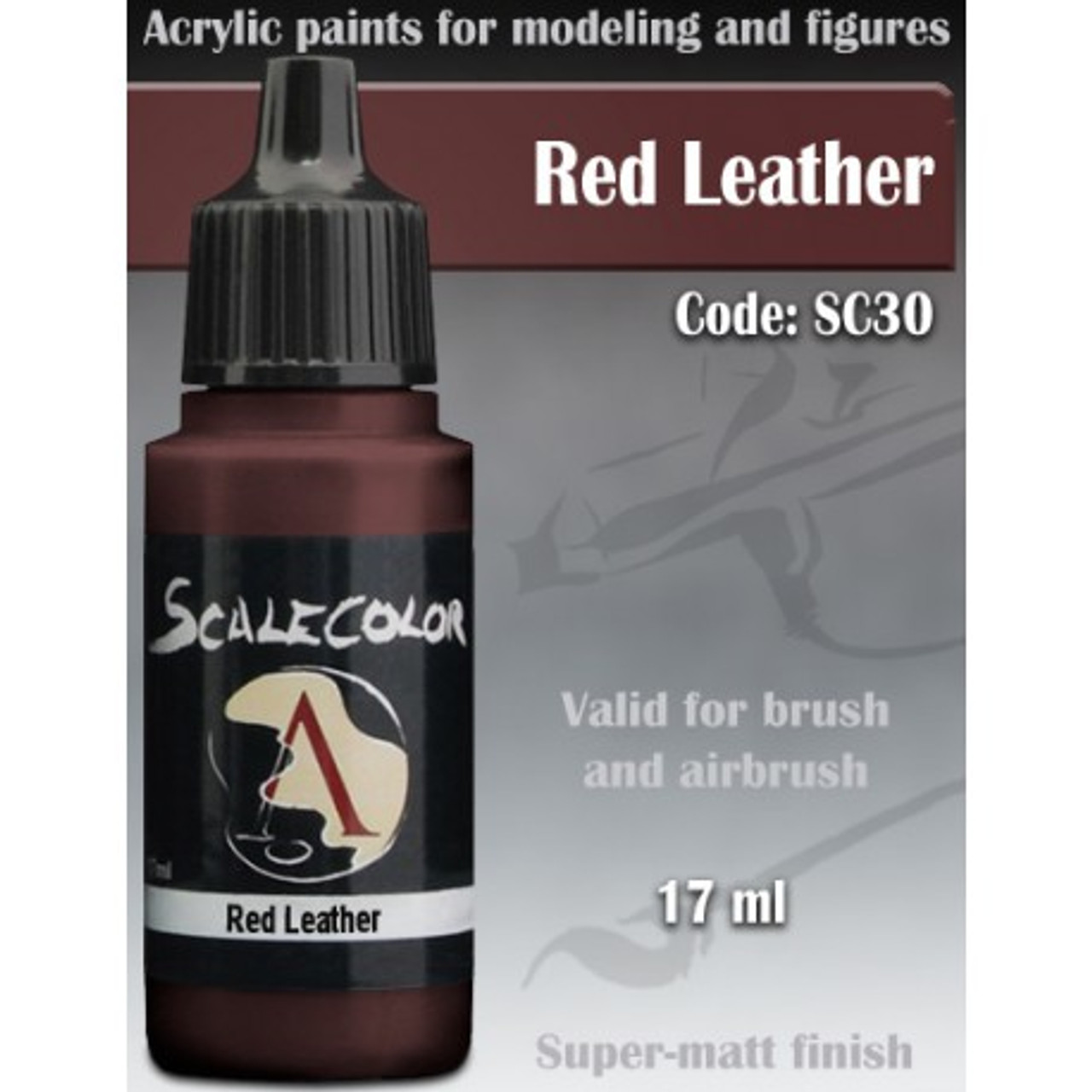 Scalecolor - RED LEATHER - Scale75
