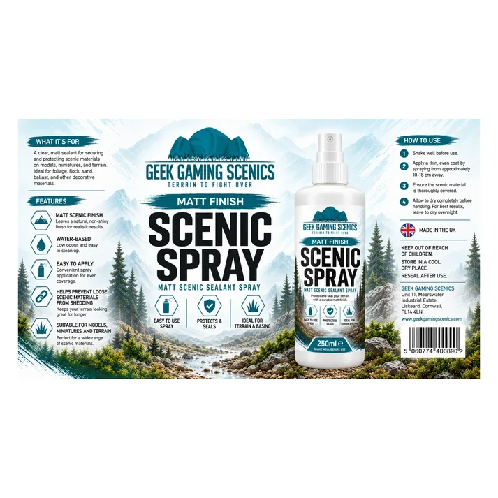 Matt Scenic Sealant Spray 250ml